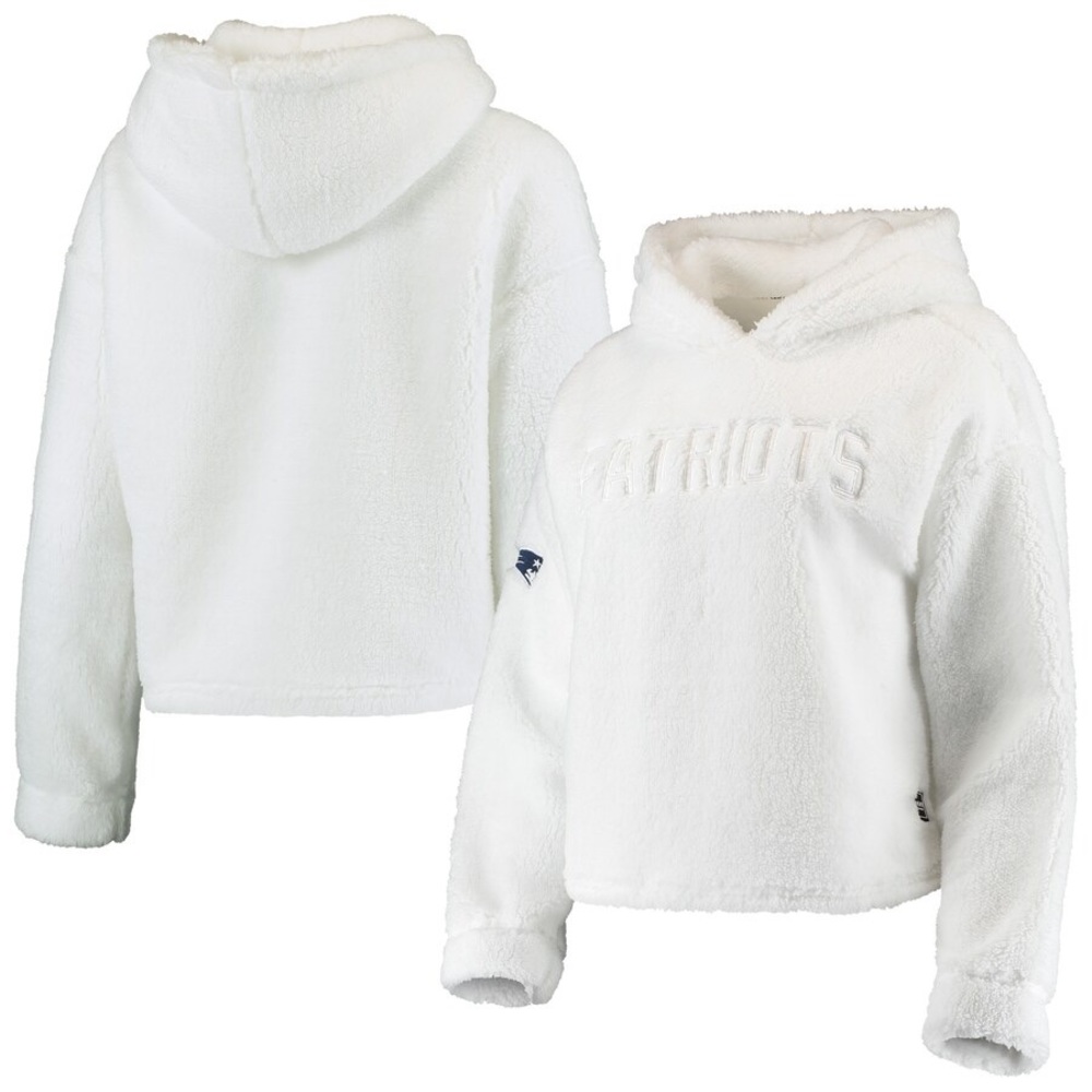 Brand new , New England patriots fluffy sweater dkny